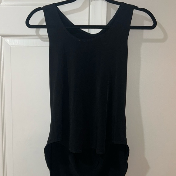 Onzie elastic back tank black/white - Picture 3 of 5